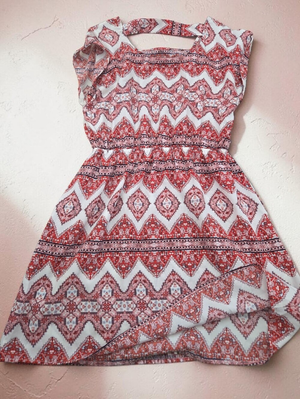 *1486 Hippie Rose summer dress Women size M